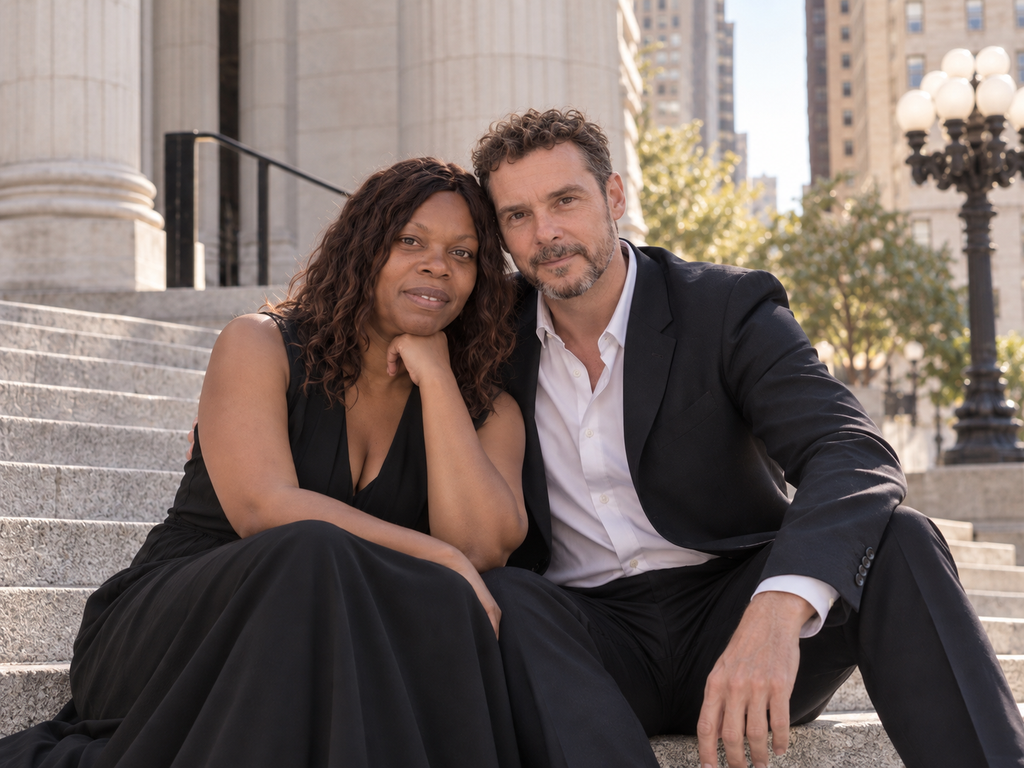 Segolene et Nicolas de se marier a New York